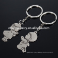 New Christmas Gifts Zinc Alloy Cute Boy Girl Key Chains Creative Gift Lover Keychain new arrival funny couple keychain YSK017